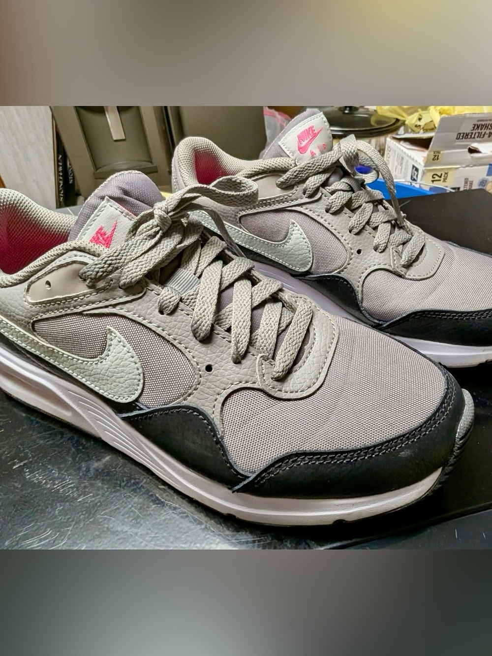 Nike Air Max SC Women's Sneakers Flat Pewter / Pink